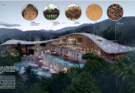 [海南]生态雨林原乡野宿旅游度假酒店景观设计方案-1