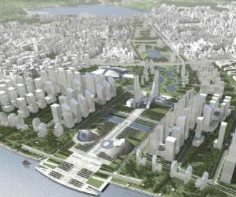 [浙江]新城核心区城市规划方案-1