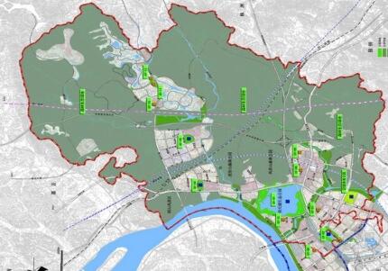 [湖南]示范区公共服务与市政基础设施景观规划设计方案-1