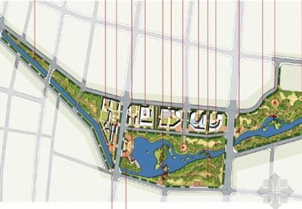 [山东]县城一翼绿色城区详细规划设计方案-1