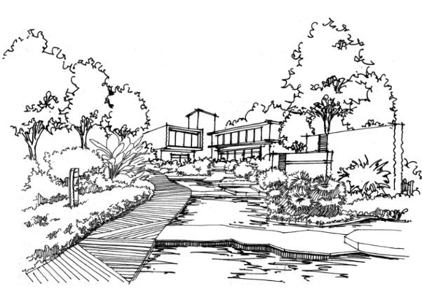 风景园林景观手绘线稿高清大图学习必备PDF-1