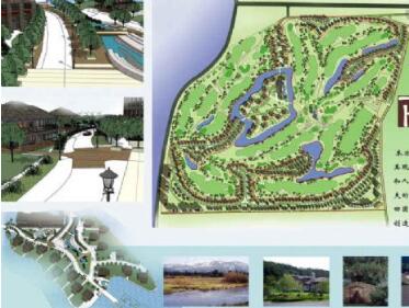 [课程设计]北京某高尔夫别墅区景观规划设计方案-1
