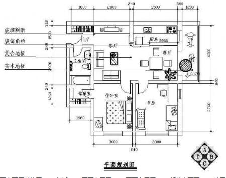 两室两厅设计装修图-1