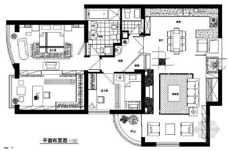 三室两厅装修图-1