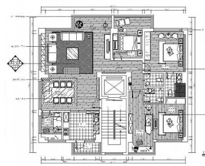 [西藏]双层住宅空间装修图-1