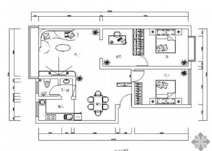 [株洲]三室两厅设计方案-1