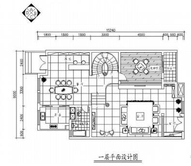 [浙江]某五层别墅装修图-1