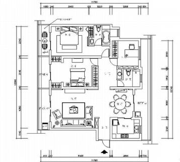 [无锡]新古典主义三居室方案图（含效果）-1