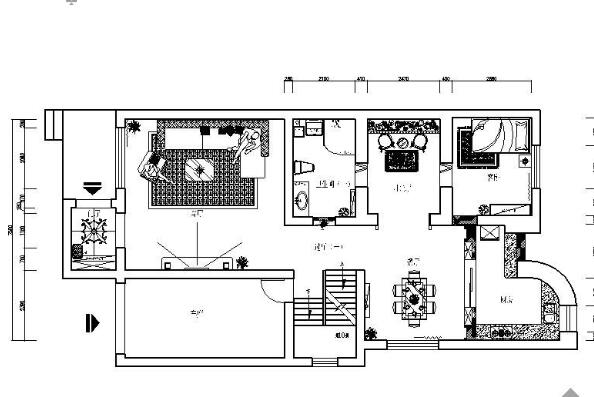 [乌鲁木齐]联排别墅设计方案图-1