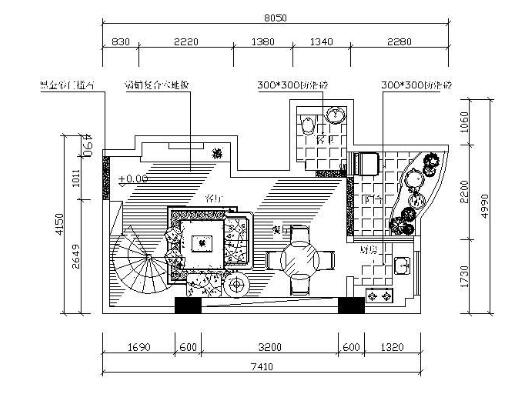 46㎡Loft乡村风格装修图(含实景)-1