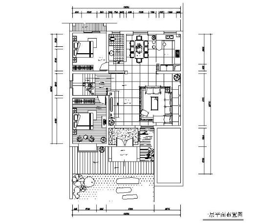 178㎡现代复式装修图-1