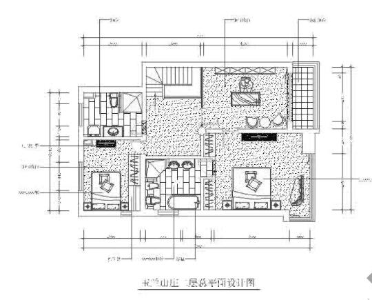 简欧风格高档别墅样板装修图(含实景)-1