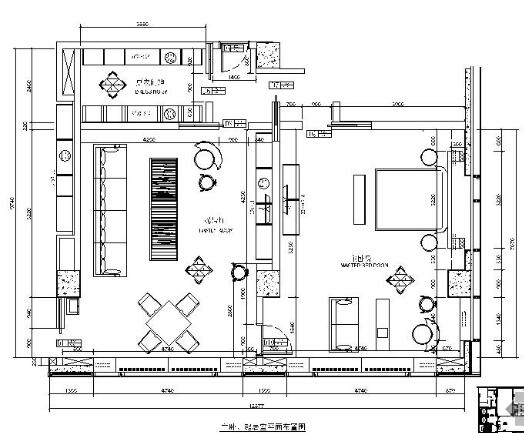 [北京]酒店公寓施工图-1