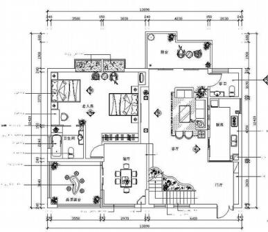 某别墅装修施工图-1