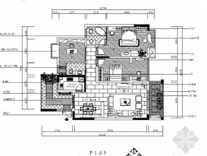 [长沙]简欧三居室内装修图-1