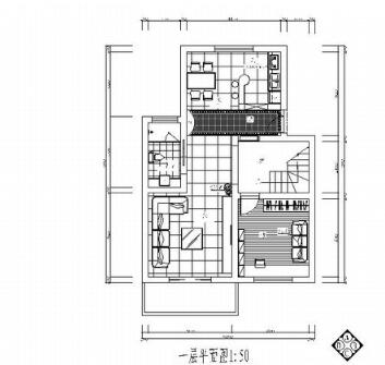 [浙江]某双层洋房室内装修图-1