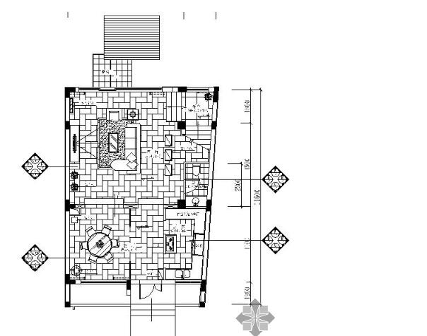 [云南]现代海景别墅样板房施工图（含实景）-1