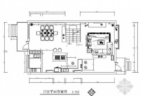 唯美联排三层别墅室内装修图-1