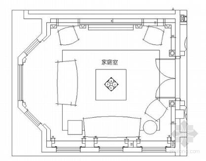 奢华别墅家庭室设计装修图-1