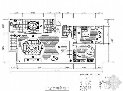 [武汉]某复式公寓设计方案装修图-1