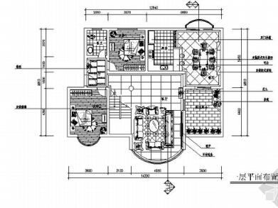 [重庆]某古典欧式跃层室内装饰施工图-1