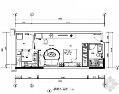 [广州]南湖某花园洋房A-1户型室内装修图（含选材表）-1