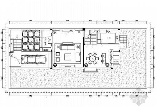 [江苏]淮安现代简约风格别墅住宅装修CAD施工图（含效果...-1