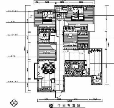 100㎡现代简约四居室装修图（含效果）-1