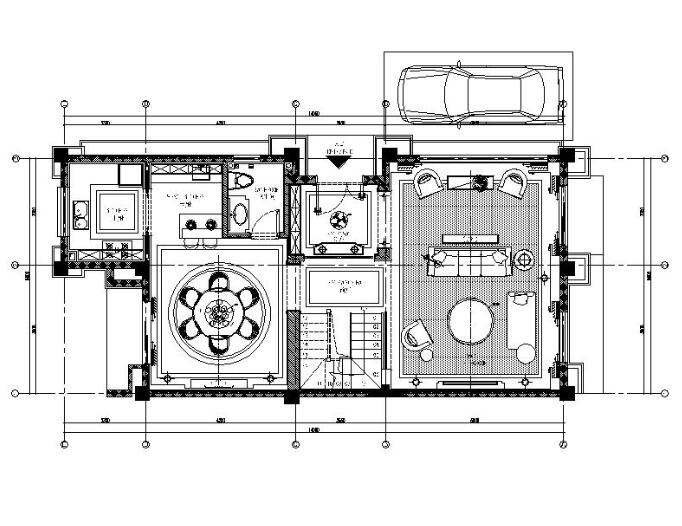 [成都]新古典主义异域风情别墅室内设计施工图（含高清效...-1