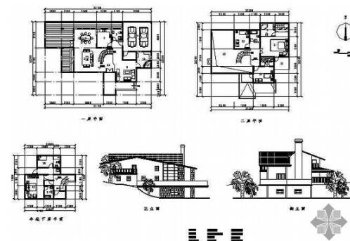 14套别墅方案图-1