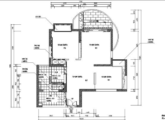 杭州耀江文鼎苑样板房室内设计施工图-1