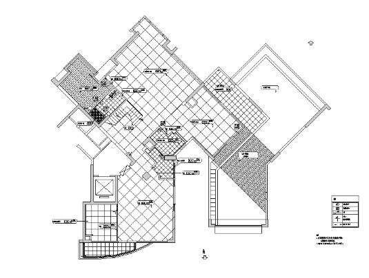 广州凯旋新世界复式户型样板间室内设计施工图-1