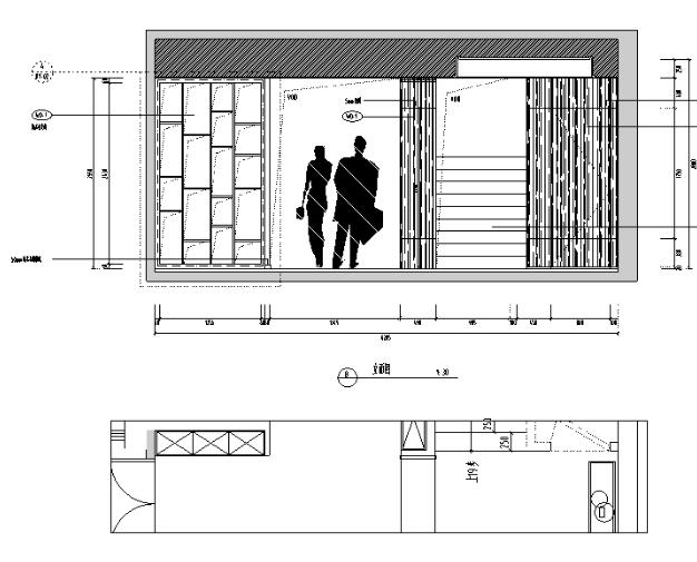 [福建]现代简约建瓯城市花园别墅设计施工图（附效果图）-1