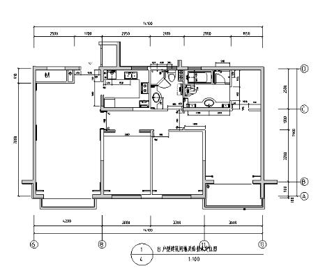 邱德光领秀城样板间设计施工图-1