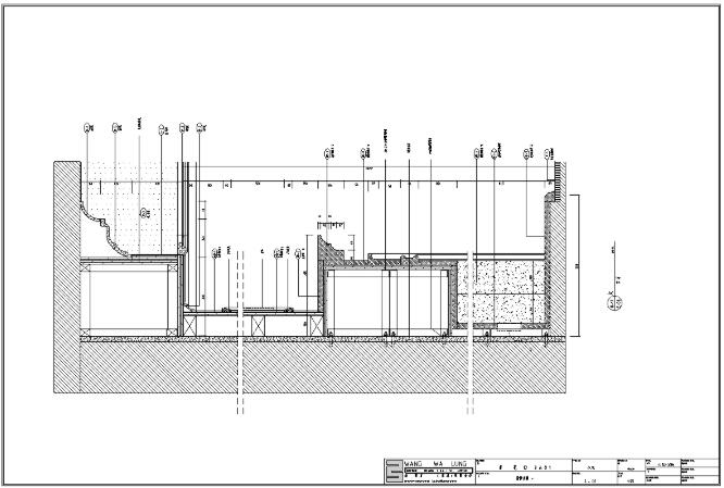 香榭丽花园样板房室内设计施工图-1