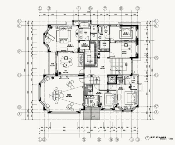 [湖南]威尼斯城英式府邸豪宅室内设计方案（18页）-1