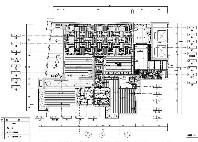 [浙江]中式样板房室内装修施工图-1