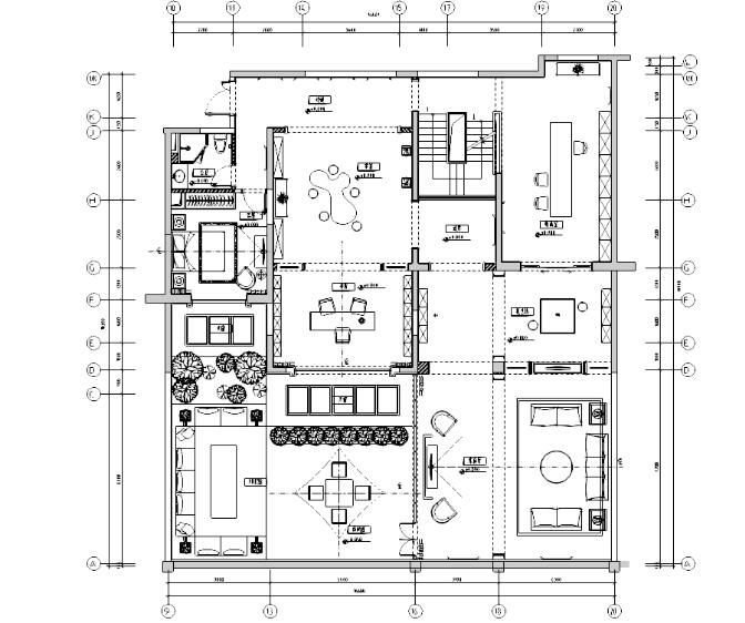 [江苏]雅戈尔地产复式样板间复式概念方案及施工图-1