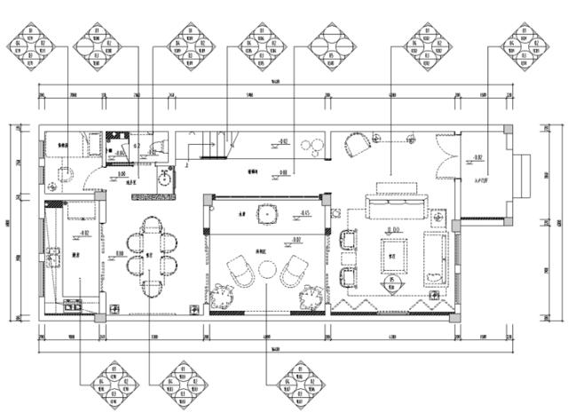 [安徽]芜湖圣地雅歌M1户型样板房施工图-1