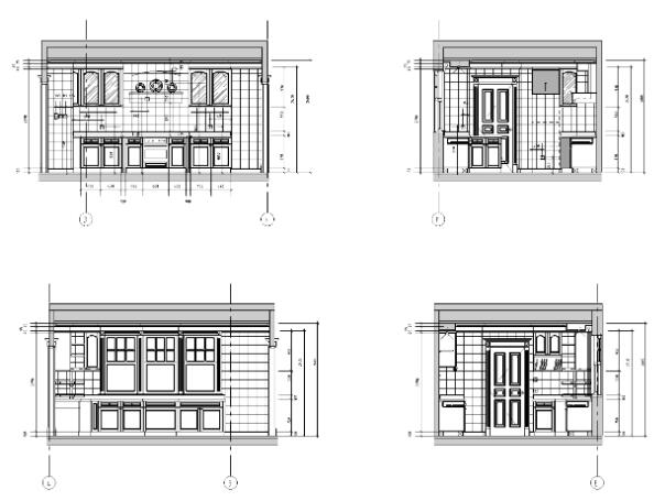 上海浦东新区东郊花园施工图加实景照片-1