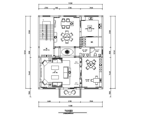 现代奢华别墅设计施工图（附效果图）-1