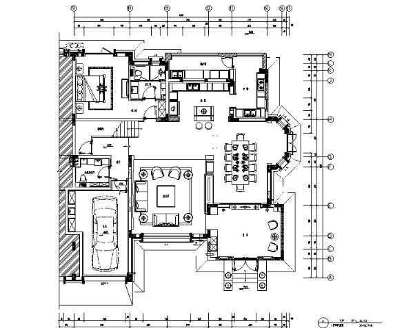 青墨雅涵|东方优雅别墅设计施工图（附效果图）-1