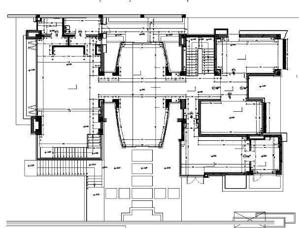 麓湖生态城别墅A户型样板间设计施工图（附效果图+材料图...-1