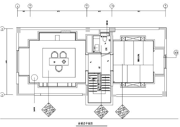 翠屏九溪诚园南区中式简欧别墅设计施工图（附效果图+方...-1