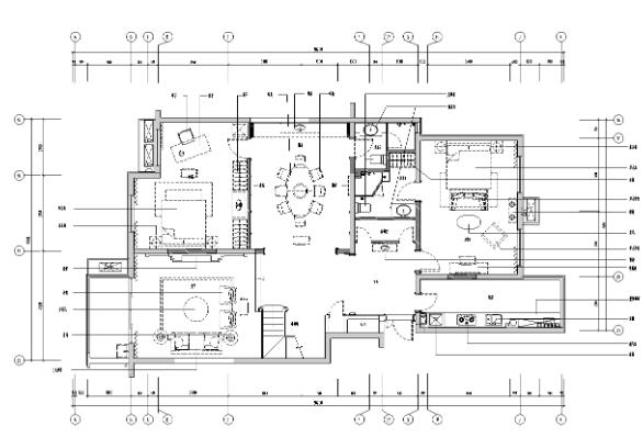 [陕西]西安晶城秀府·意式室内装饰设计施工图文本（JPG...-1