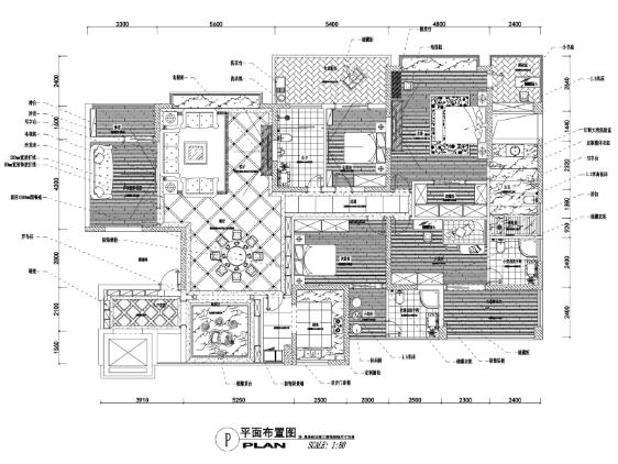 新古典风格住宅设计方案+施工图（JPG+CAD）49页-1