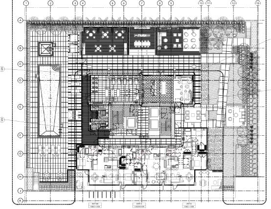 [美国]HBA-洛杉矶Hope街高档公寓楼深化方案+PDF施工图+...-1