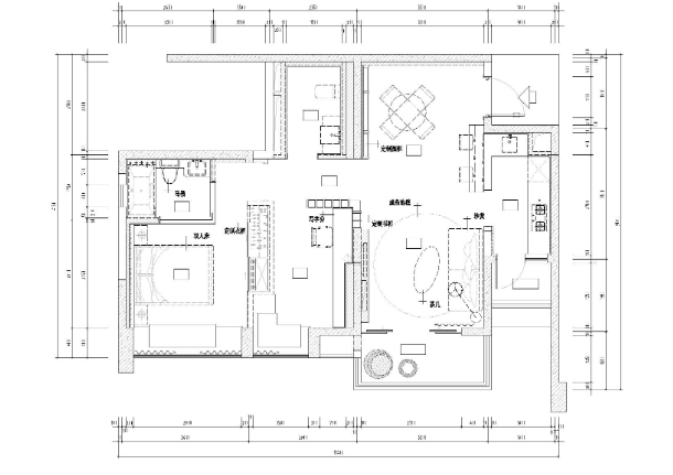 [香港]九龙仓高新区三单元样板间丨施工图-1