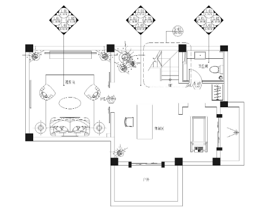 [云南]高文安-大理王宫别院A115户型施工图-1