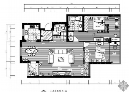 双层住宅空间装修图-1